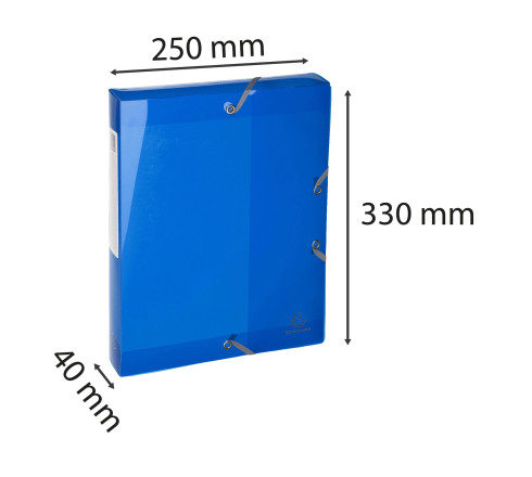 Boite de classement en polypropylène Dos 40mm Iderama PP - A4