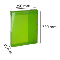 Boite de classement en polypropylène Dos 40mm Iderama PP - A4