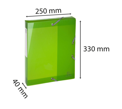 Boite de classement en polypropylène Dos 40mm Iderama PP - A4
