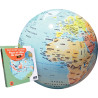 Globe gonflable pays/ville diamètre 42cm