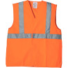 Gilet haute visibilité orange taille L/XL