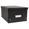 Boîte de rangement à plat carton 27x36x19cm Néo Déco