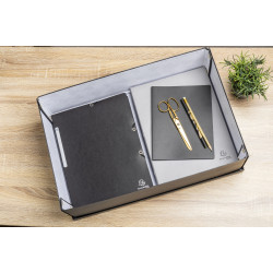 Boîte de rangement à plat carton 33x50x16cm Néo Déco