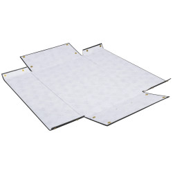 Boîte de rangement à plat carton 33x50x16cm Néo Déco