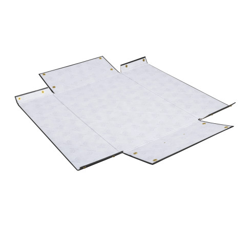 Boîte de rangement à plat carton 33x50x16cm Néo Déco
