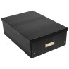 Boîte de rangement à plat carton 33x50x16cm Néo Déco