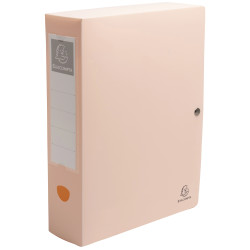 Boîte de classement à pression dos 80mm PP recyclé Skandi