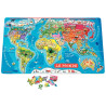 Puzzle magnétique 92 pièces, le Monde