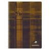 Reliure intégrale 100 pages CLAIREFONTAINE, format A4, quadrillé 5x5,