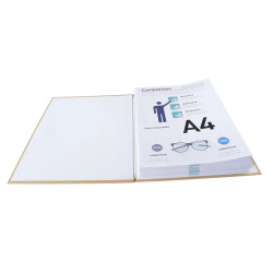 Chemise dos extensible papier kraft