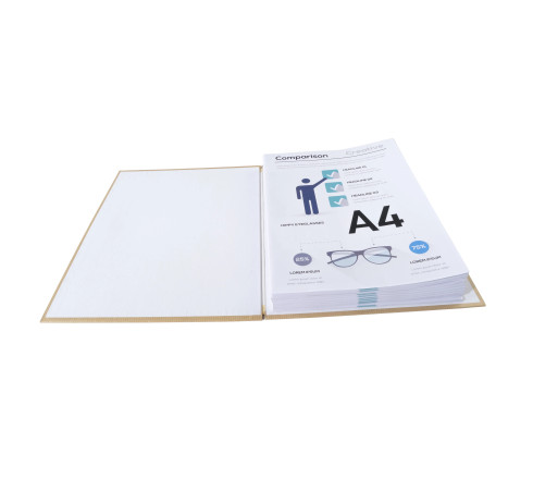 Chemise dos extensible papier kraft
