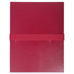 Chemise extensible balacron sans rabat sangle scratch - 24x32cm