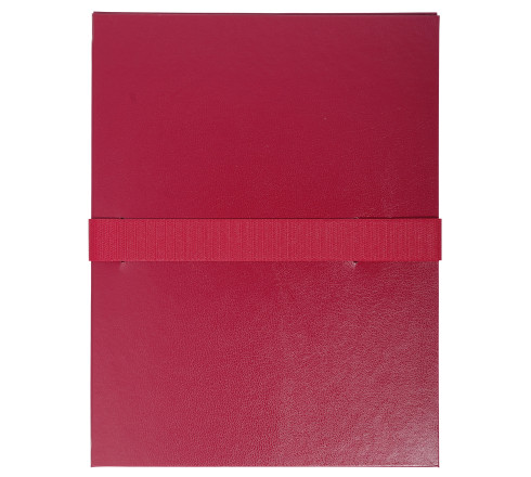 Chemise extensible balacron sans rabat sangle scratch - 24x32cm