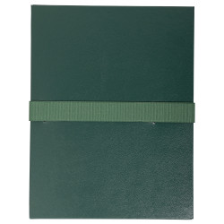 Chemise extensible balacron sans rabat sangle scratch - 24x32cm
