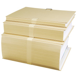 Chemises dos extensible format folio papier mastic