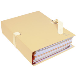 Chemises dos extensible papier