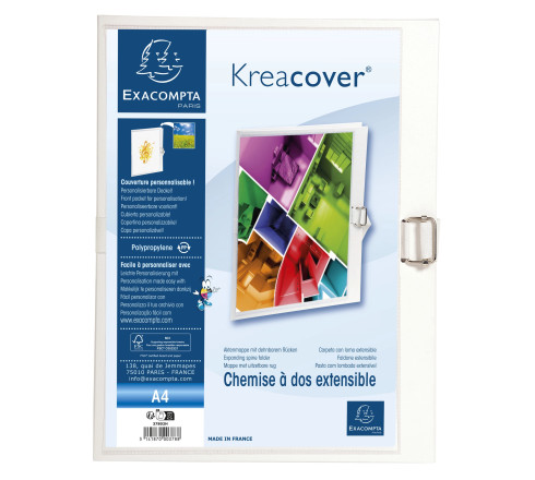 Chemise dos extensible Krea Cover® - 24x32cm