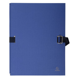 Chemise dos extensible avec rabat papier - 24x32cm