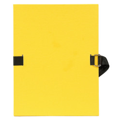 Chemise dos extensible avec rabat papier - 24x32cm