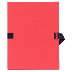 Chemise dos extensible avec rabat papier - 24x32cm