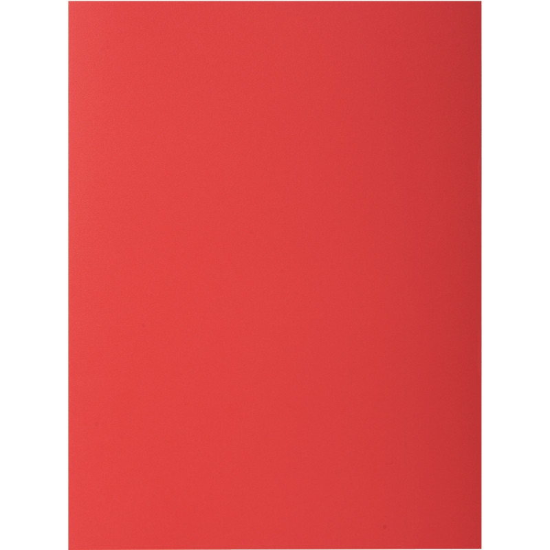 Paquet de 10 chemises 210 g ROCK"S format 24x32 cm rouge