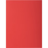 Paquet de 10 chemises 210 g ROCK"S format 24x32 cm rouge