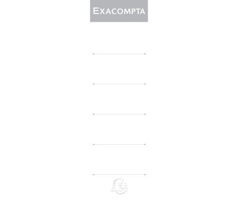 Etiquettes autocollante pour dos de classeur à levier. 70mm de largeur