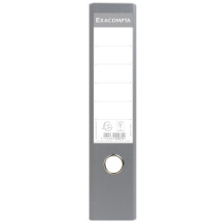 Classeur à levier papier marbre gris dos de 70mm - avec perforateur - A4.