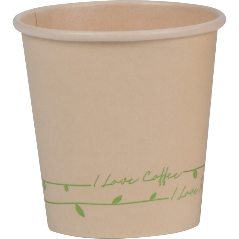 Sac de 50 gobelets en fibres de cannes écrus 11,5cl