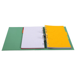 Classeur à levier PVC A4 dos de 70mm.