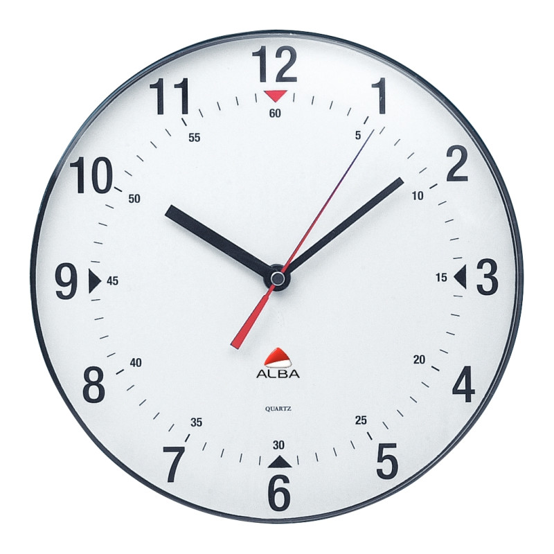Horloge murale ronde diamètre 25cm