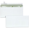 Boîte de 500 enveloppes blanches DL 80 grammes à bande siliconée recyc