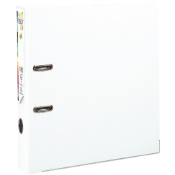 Classeur à levier PREM'TOUCH format A4+, dos 8 cm, blanc