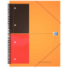 Reliure intégrale MEETINGBOOK format A4+ ligné 6 mm, 160 pages perforé