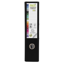 Classeur à levier Prem'Touch intérieur et extérieur en polypropylène - Dos 80mm - A4 maxi