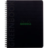 Cahier GREENBOOK couverture polypropylène, 160 pages perforées, format