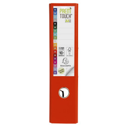 Classeur à levier Prem'Touch intérieur et extérieur en polypropylène - Dos 80mm - A4 maxi