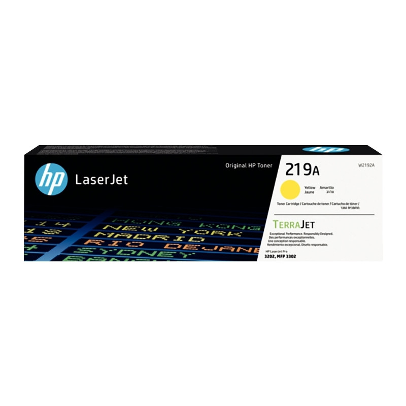 HP 219A toner jaune authentique (W2192A)