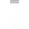 Paquet 10 étiquettes classeur a levier dos de 80mm
