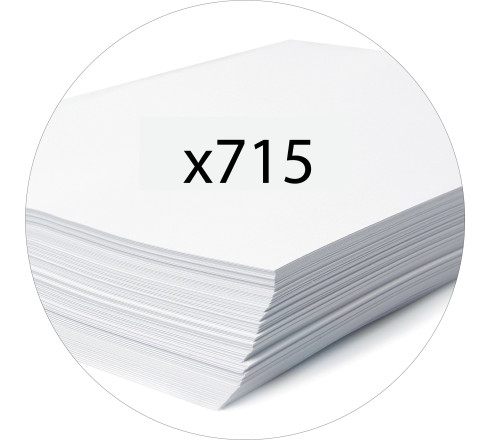 Classeur à levier polypropylène dos de 75mm