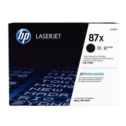 HP 87X toner noir grande capacité authentique (CF287X)