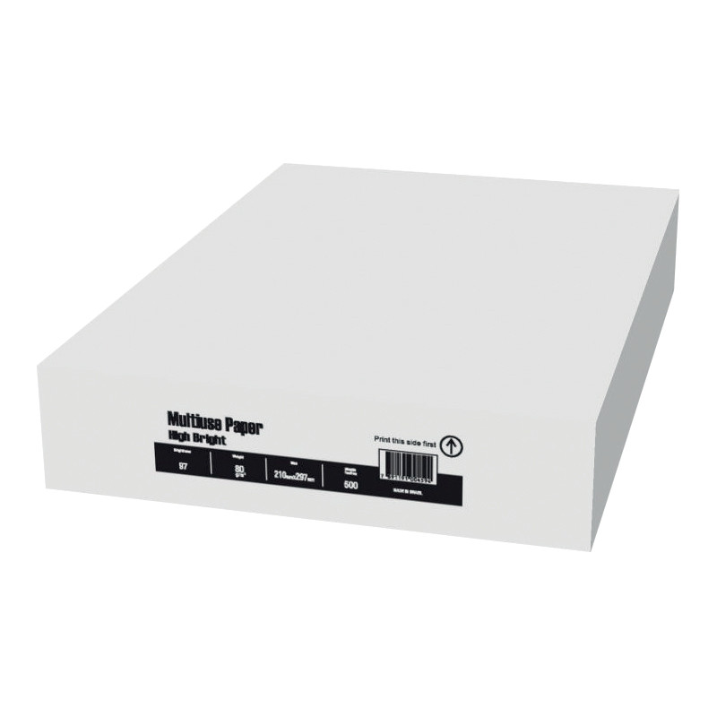Ramette de 500 feuilles High White A4 80 g