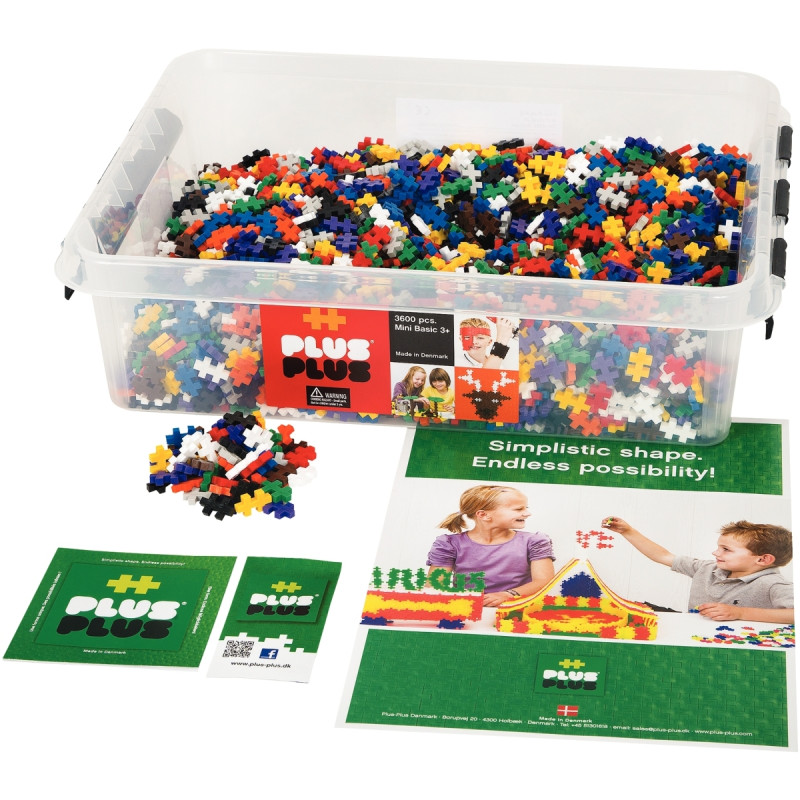 Box EDUC MINI 3600 pièces, couleurs vives