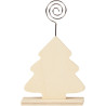 Lot de 6 porte-photos sapin en bois