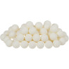 Lot de 72 pièces balles ping pong
