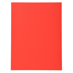 Paquet de 100 chemises 170g FOREVER format 24x32 cm, rouge