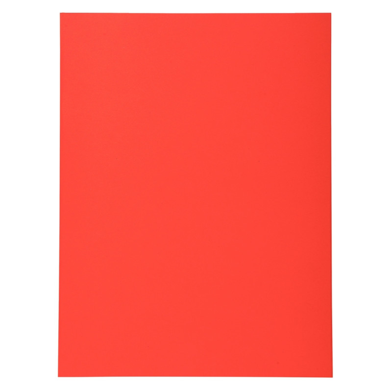 Paquet de 100 chemises 170g FOREVER format 24x32 cm, rouge