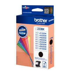 Brother CERF-VOLANT cartouche jet d'encre noire authentique (LC223BK)