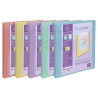 Classeur 4 anneaux 30mm polypropylène Kreacover Pastel - A4 Maxi