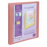 Classeur 4 anneaux 30mm polypropylène Kreacover Pastel - A4 Maxi